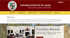 Desktop Screenshot of basilian.org